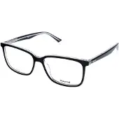 Polaroid Lunettes de Vue PLD D394 55/15/145 Black crystal Acetate frames MAN PLD D394
