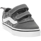 Vans Baskets Vans Toddler Ward V Checker Dot Pewter White-Taille 21