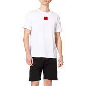 HUGO T-Shirt 'Diragolino212' rouge clair / noir / blanc