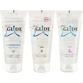 Just Glide - Lubrifiant intime - Set 3x200ml - à base d'eau