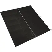 Nesling harmonica tissu d'ombrage 290x300 cm - noir