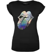 Ginza.se T-shirt Foil Tongue Womens Black M