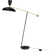 Sammode G1 Lampadaire - Pierre Guariche Black | Height: 120 cm