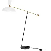 Sammode G1 Lampadaire - Pierre Guariche White | Height: 120 cm
