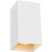 QAZQA Applique murale carrée design blanche - Sabbir