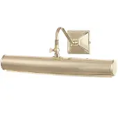 Elstead Lighting Applique murale Picture Light en laiton poli, 2xE14x40W, métal, dimensions : 13,5 x 36 x 20 cm, IP20, Elstead