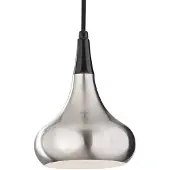 Elstead Lighting Suspension Beso en acier brossé, 1xE27x60W, métal, dimensions : 485,3 x 17,9 x 17,9 cm, IP20, Feiss