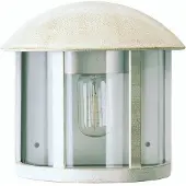 Albert Lampe d'extérieur Holli or blanc
