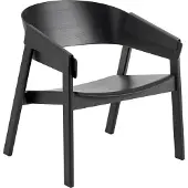 Muuto Cover Lounge Chair Black