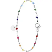 Lucardi Bracelet mélange de couleurs / argent