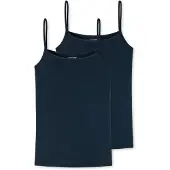 Schiesser Maillot de corps 'Uncover' bleu foncé