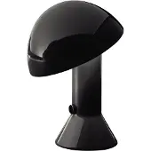 Martinelli Luce Lampe de Table , Elmetto, Noir, Salon / séjour, Plastique, Design