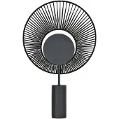 Forestier Lampe de Table , Oyster, Noir, Salon / séjour, Métal, Design