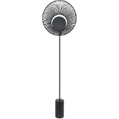 Forestier Lampadaire , Oyster, Noir, Salon / séjour, Métal, Design