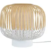 Forestier Bamboo Lampe de Table White | Small