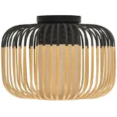 Forestier Bamboo Applique ou Plafonnier Black | Small