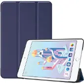 IMoshion Coque tablette Trifold Apple iPad Mini 5 (2019) / Mini 4 (2015) - Bleu foncé