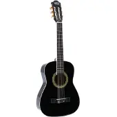 Lapaz 002 BK 1/2 guitare classique - noir