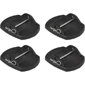 Proplus Patins de support de caravane 4 pcs avec broches métalliques