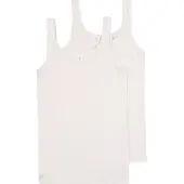 Schiesser Maillot de corps blanc