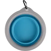 Flamingo Silikon Reisenapf blau/grau 375ml