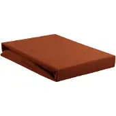 Beddinghouse Topper Hoeslaken Beddinghouse Steenrood (Jersey)-160 x 200/220 cm