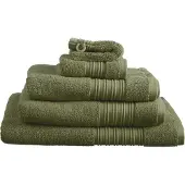 Beddinghouse Serviette de Toilette Beddinghouse Sheer Olive Green (50 x 100 cm)