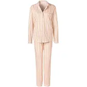 s.Oliver Pyjama bleu marine / citron vert / rose clair
