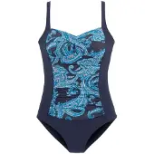 LASCANA Maillot de bain bleu clair / bleu foncé
