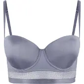 s.Oliver Soutien-gorge gris argenté