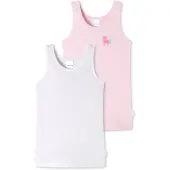 Schiesser Maillot de corps rose / rose clair / blanc