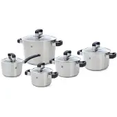 BK Conical Cool Batterie de cuisine Verre 5 pièces