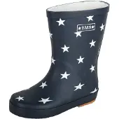 BMS Bottes en caoutchouc naturel pour enfants. - Multicolore - Marine avec ?toiles blanches., 25 EU