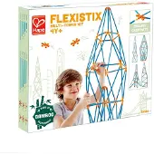 Hape Flexistick Kit With Various Towers Construction Games Multicolore Enfants