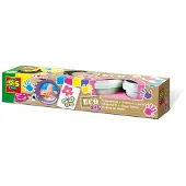 SES Creative Peinture au doigt - 4x120 ml - Pastel - - UneTaille - Peinture