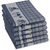 DDDDD Essuie-Main DDDDD Dutchie Bleu (Lot de 6)