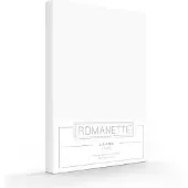 Romanette Taies d'Oreiller Romanette Blanc (Coton) (Set de 2)
