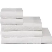 Seahorse Ensemble de Linge de Bain Seahorse Pure White (Lot de 5)