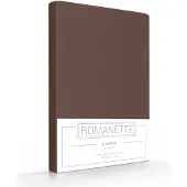 Romanette Taies d'Oreiller Romanette Brun (Coton) (Set de 2)