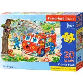 Castorland Puzzle 20 pièces MAXI Pompiers 02146
