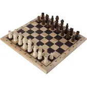 Longfield Games Jeu d'échecs complet 29x29 cm