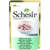Schesir thon avec dorade (gelée) pâtée pour chat (sachets)
