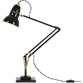 Anglepoise Lampe de Table , Original 1227 Brass, Noir, Bureau / espaces de travail, Métal, Industriel