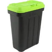 Maelson Récipient alimentaire animaux de compagnie 15 kg Noir et vert