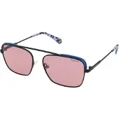 Polaroid Lunettes de soleil - - PLD 6131S - Métal - Mixte - Couleur rose et noir