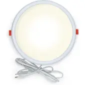 LumenXL Plafonniers intensifs LED ronds - 18 watt - Ø220mm