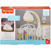 Fisher Price Crib Carousel Mobile Rain And Rainbow With Soothing Sounds And Lights Multicolore Enfants