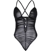 Leg avenue Body en Dentelle - Blanc - M/L