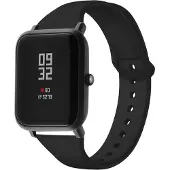 IMoshion Bracelet silicone Amazfit GTS / BIP - Noir