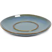 Serax Terres de Rêves Soucoupe pour Tasse à Espresso Smoky Blue|Rust